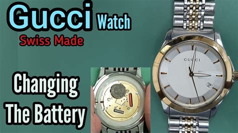 gucci watch repar|gucci battery replacement near me.